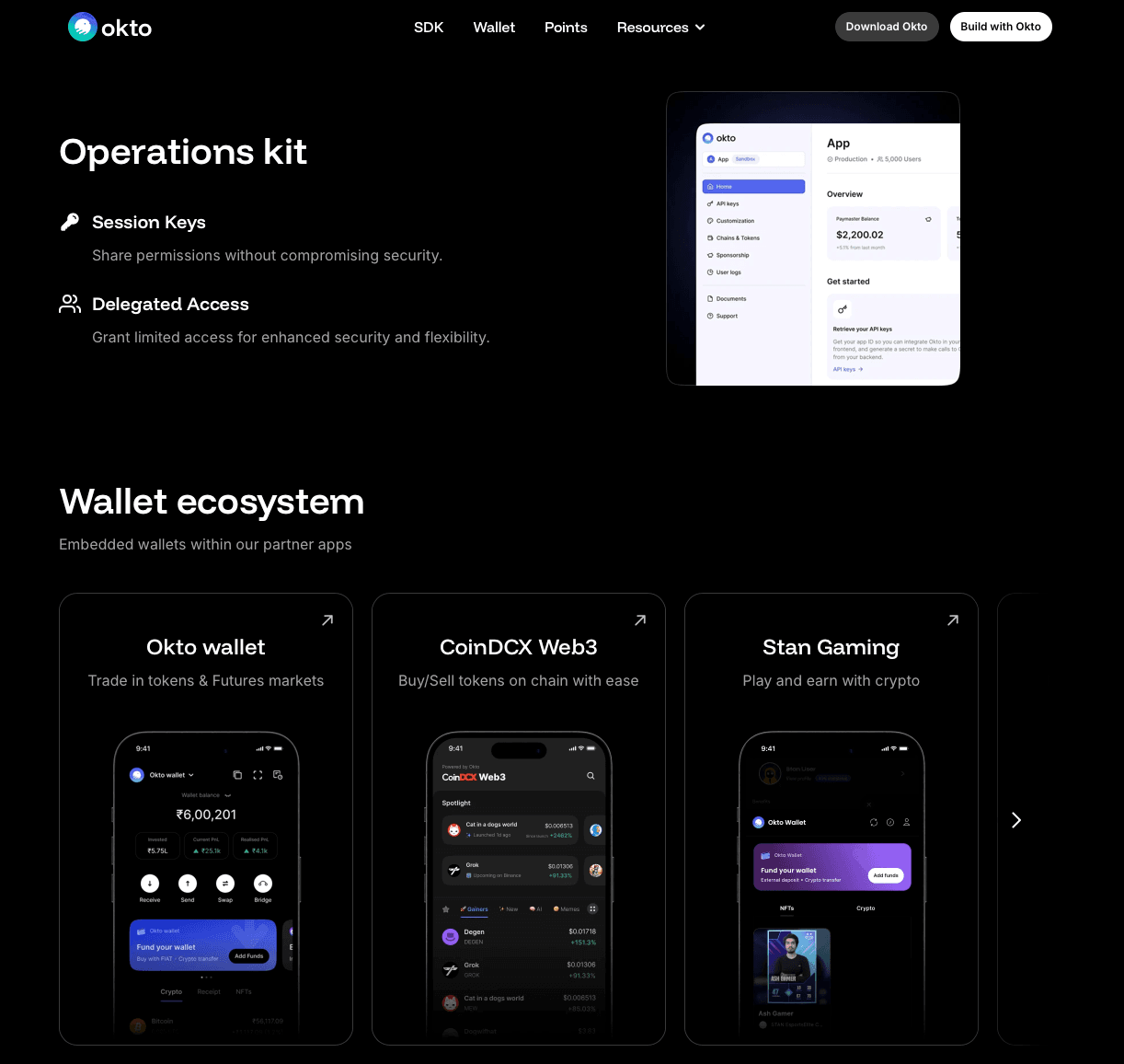 app screen